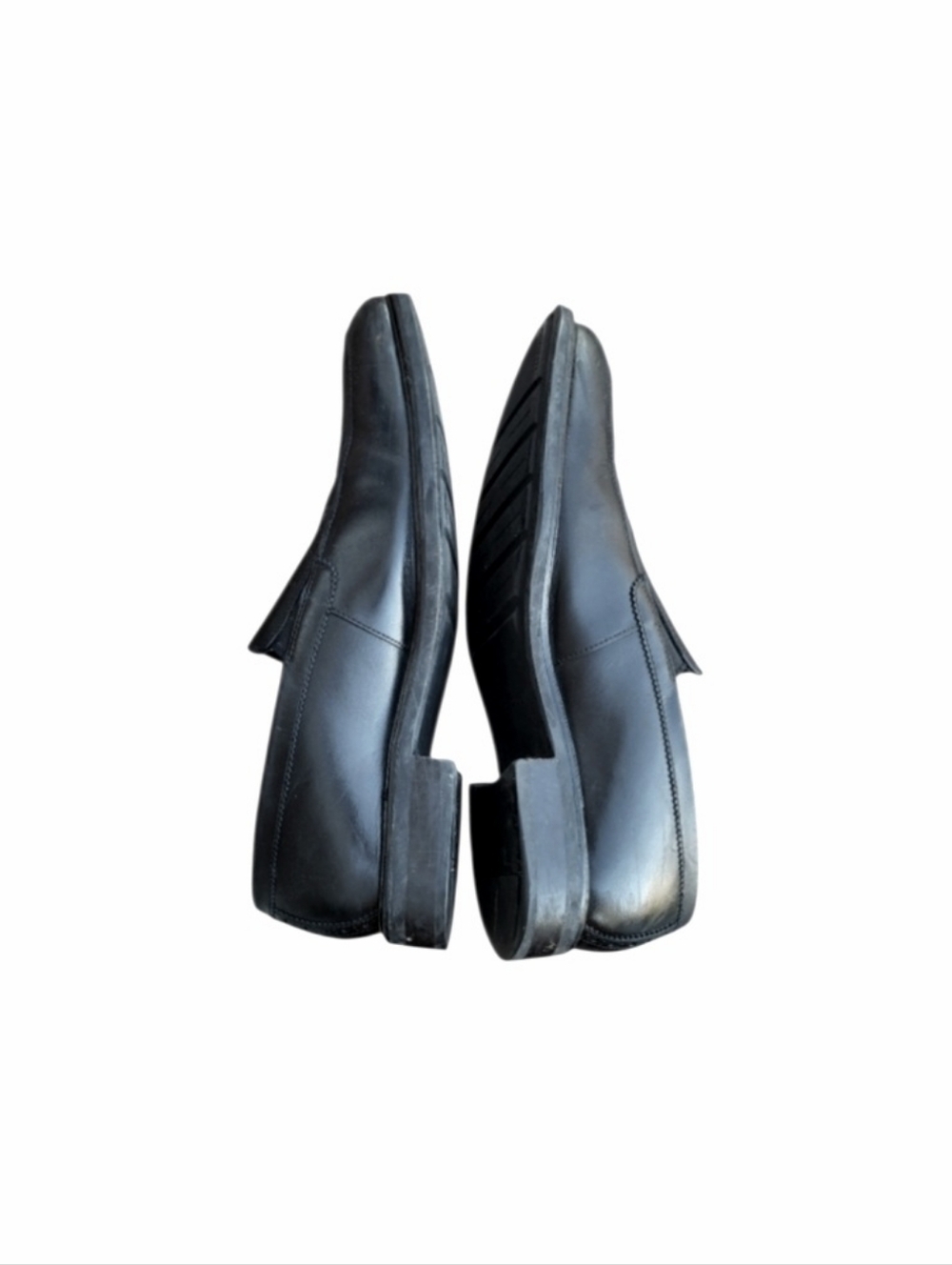 Cole Haan Grand Buckland Black Leather Slip Loafer Shoe Lenox Venetian Men 12 - Picture 4 of 10